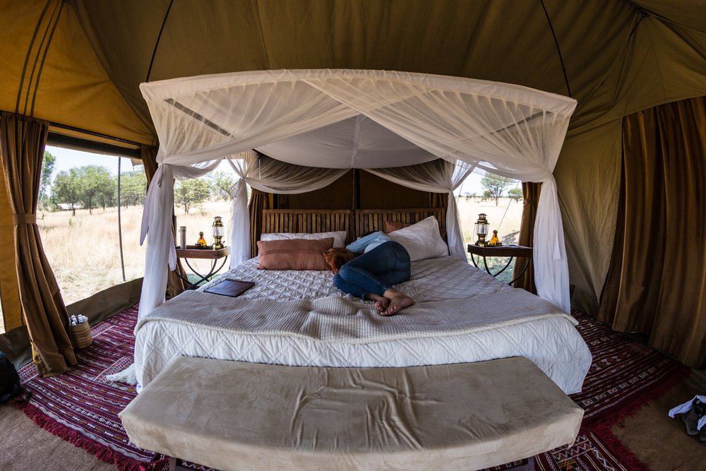 Luxury tented camps
